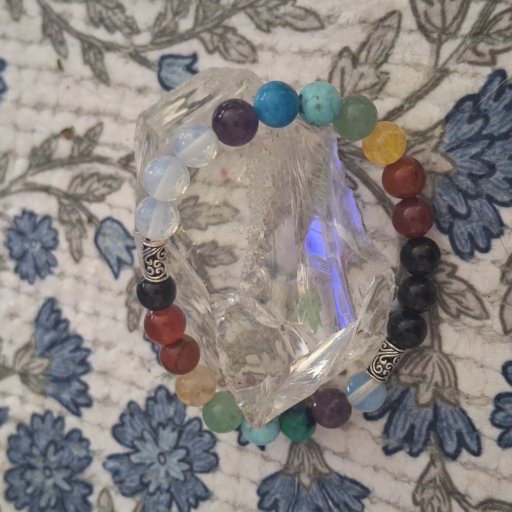 7 Chakra Bracelet - Picture 2 of 2